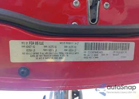 2017 Chrysler 300 300S z USA, uszkodzony, nr VIN 2C3CCABT0HH614429